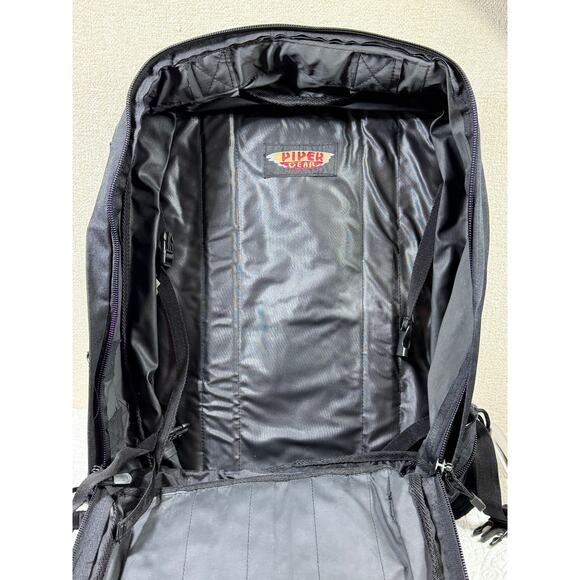 Piper Gear Black Hardback Tactical Military Style Backpack MOLLE Outdoor Pack - Picture 6 of 14